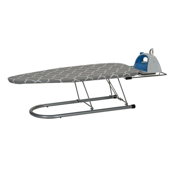 Housse De Planche à Repasser Household Essentials - 100% Coton, Rembourrage 4mm - Bleu - 76.2-81.3cm